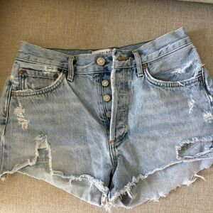 Agolde Parker Jean Shorts size 25